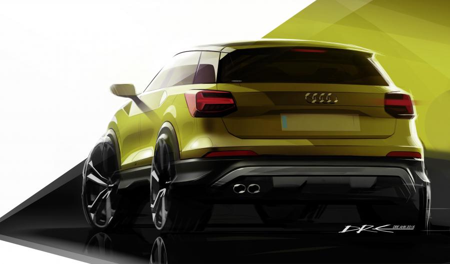 Эскиз Audi Q2 TDI Quattro Design 2016 года  (WW) (фото 57 из 63)